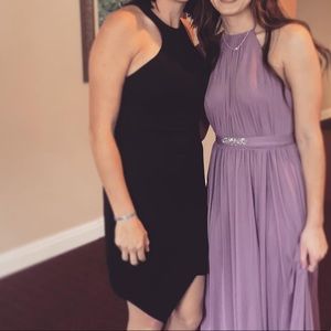 Sleeveless Fitting Black Dress